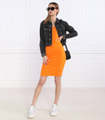 Платье SLUB RIB STRAPPY DRESS CALVIN KLEIN JEANS - оранжевый(J20J221149)