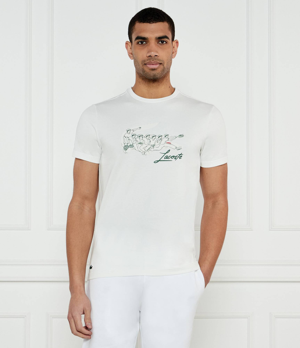 Футболка Lacoste - экрю(TH2102)
