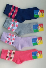 Носки д/дев, 20и, ассорт., 16р. (Игла), 1 шт.