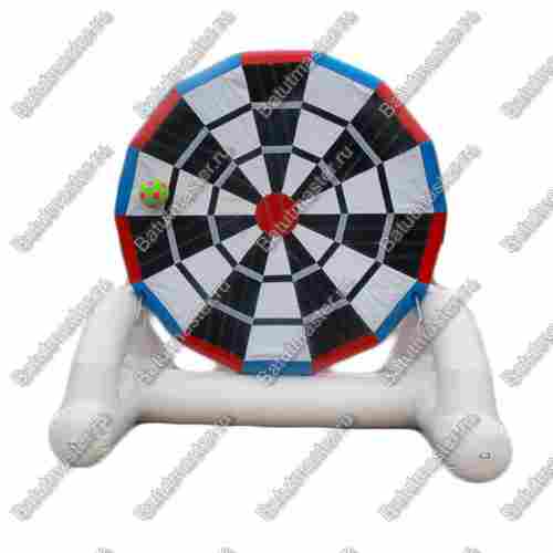 Надувной дартс «День» на подкачке, диаметр 6 м, размер 6×2×5 м