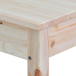 Консоль из массива сосны Ральф с 2 ящиками, 66х33х75 см, в скандинавском стиле, натуральная отделка