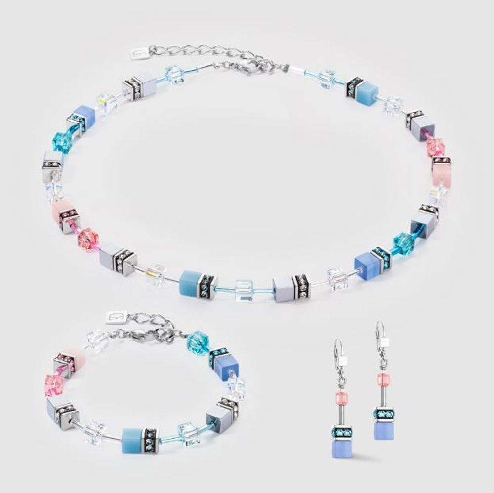 Браслет Coeur de Lion Blue-Rose 4023/30-0719