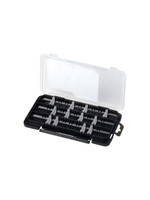 Органайзер рыболовный TauMANN Bait Box M12 White/Black (175x105x18)