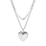 Колье Fiore Luna Crystal Heart LN5118 BW/S