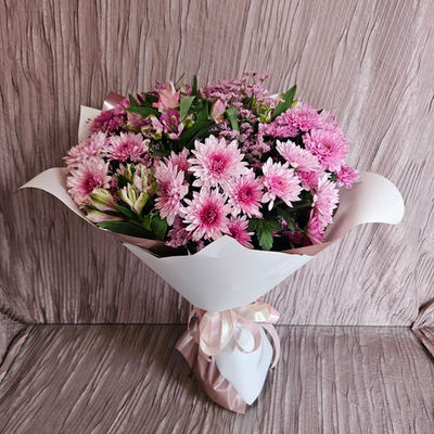 Букет "Розовое золото"