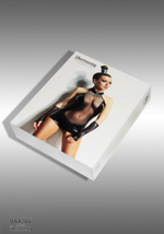 Откровенный комбинезон под винил Isabelle LXL (46-48) (Цвет: черный)