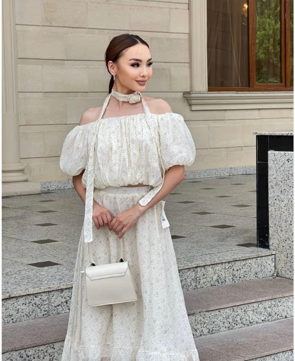 Костюм юбка и топ