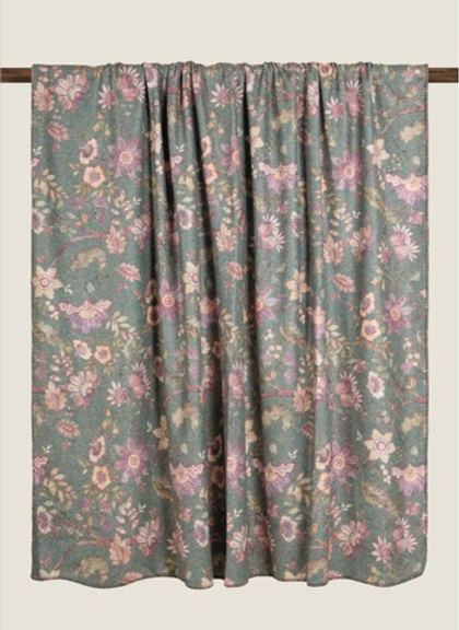 Плед Frati SOFT BAMBOO ENGLISH MORRIS Frati Home 150x200 Зеленый