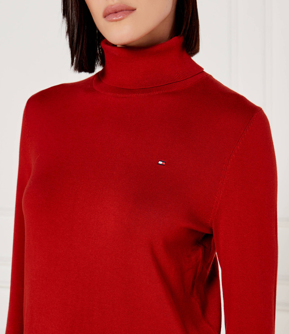 Гольф Tommy Hilfiger - красный(WW0WW43211)