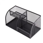 Подставка-органайзер д/канцтоваров, Alingar, металлическая, 20,7 см * 10,5 см*10,6 см, 4 отделения, черный