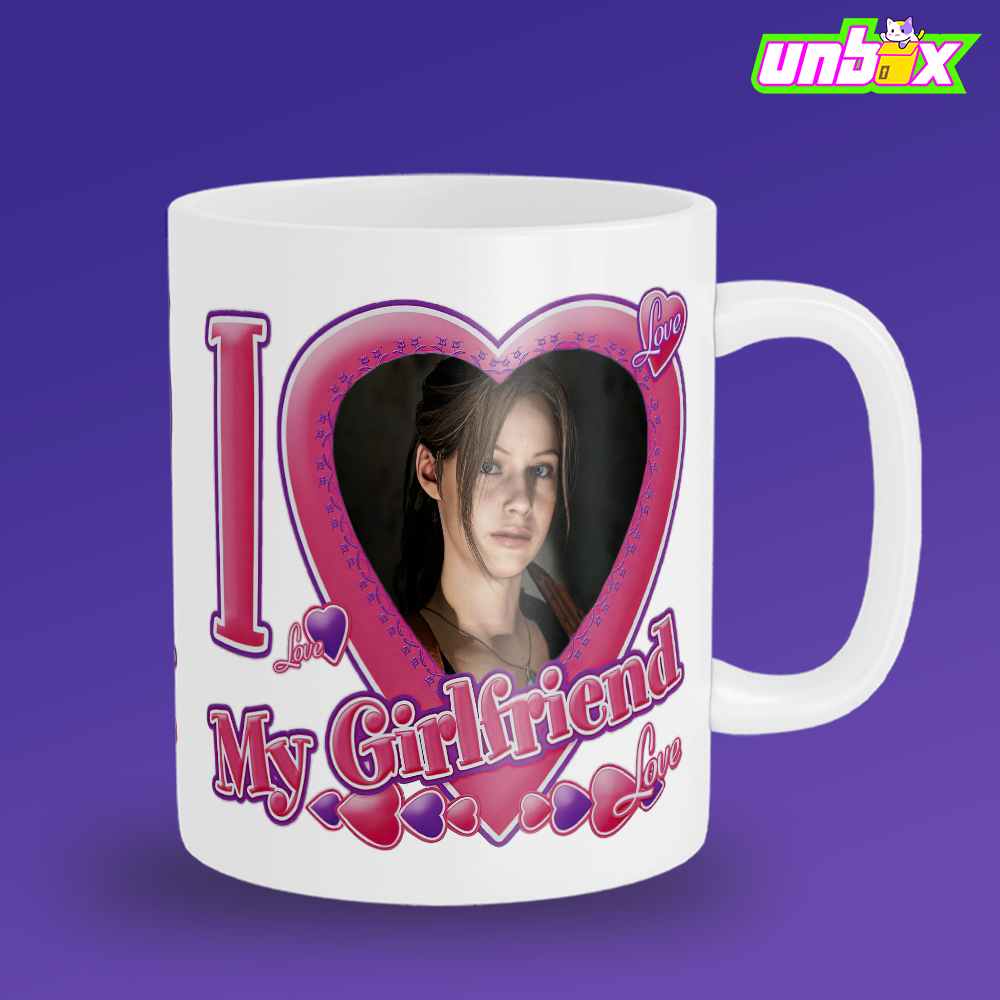 Кружка Я люблю Клэр I love Claire Resident Evil