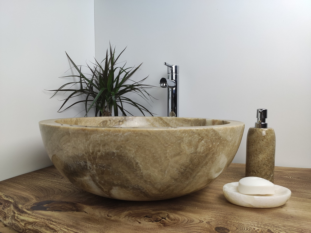 Раковина из оникса Bowl Sunset Big BO-80003 50*50*17