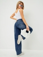 Джинсы багги широкие бойфренды