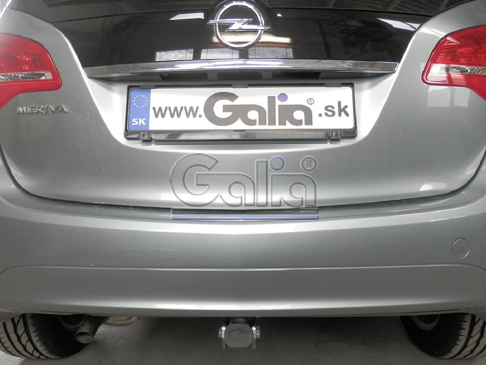 Фаркоп оцинкованный Galia O064C для Opel Meriva 2010-(паспорт и сертификат в комплекте)(без электрики)