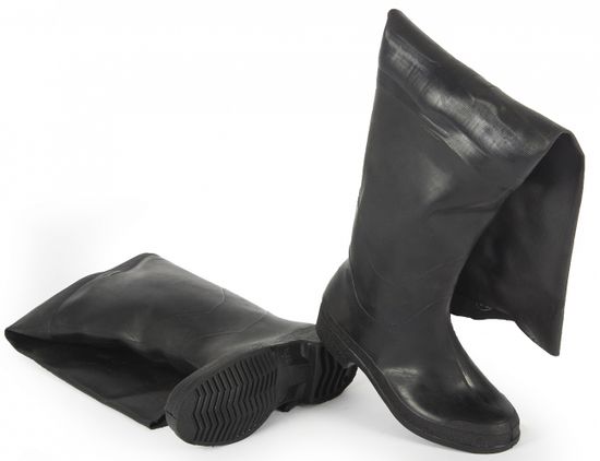 Сапоги формовые рыбацкие резиновые (чёрн)