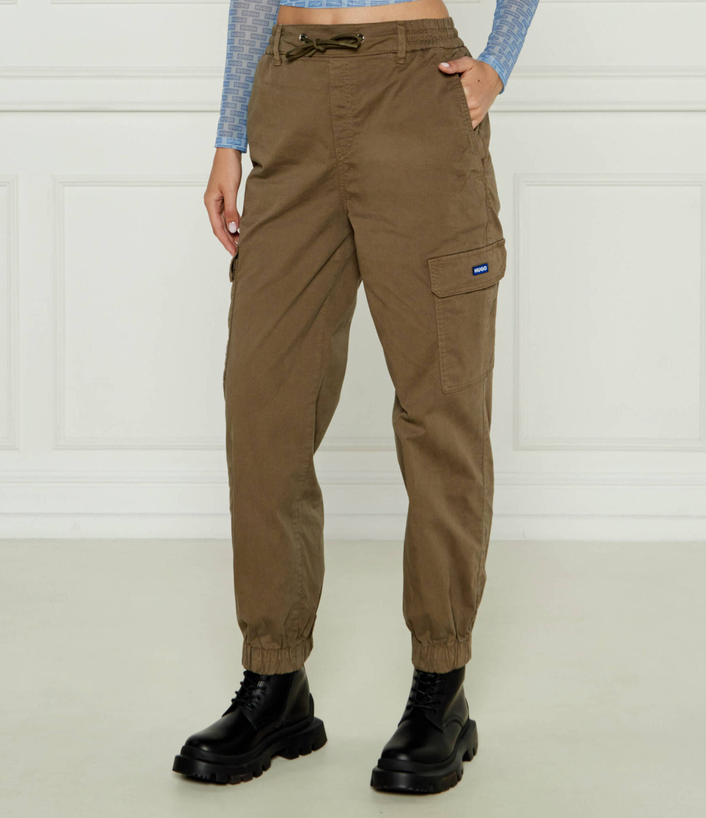 Брюки карго Hugo Blue - хаки(50511288)