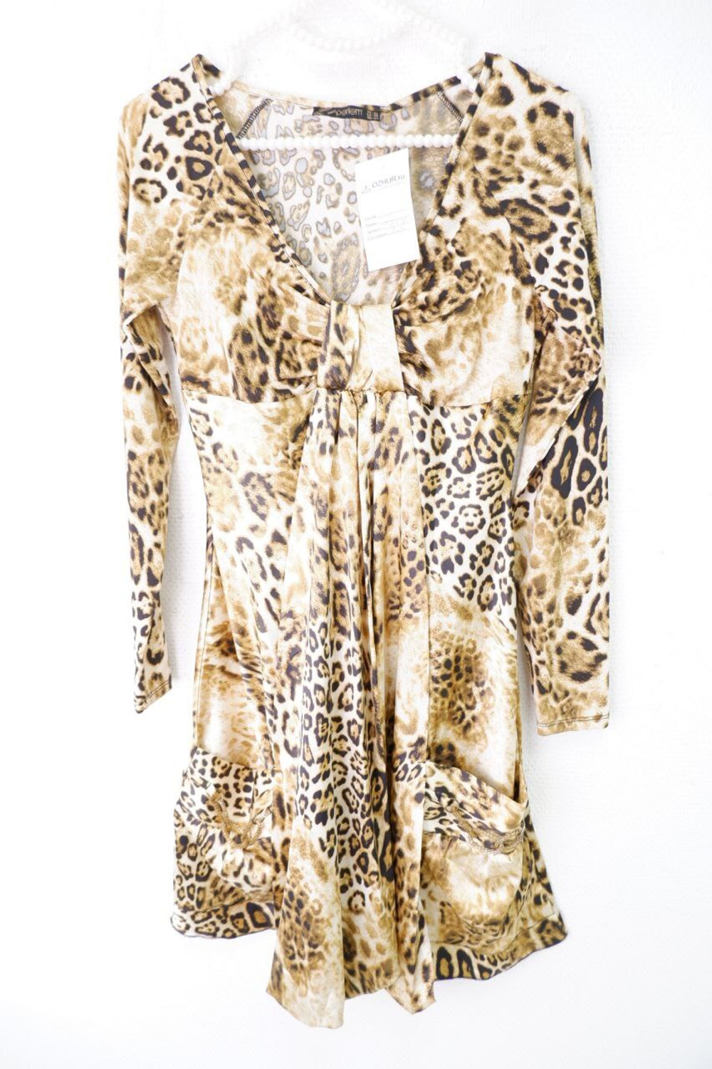 Платье Perletti леопардовое 44 размер