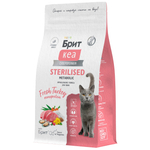 Сухой корм Брит Кеа STERILISED METABOLIC MONOPROTEIN с индейкой для стерилизованных кошек 1,5 кг