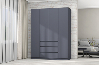 МС "Хилтон". Шкаф №1 1600 Графит