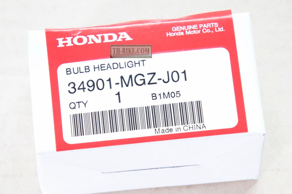 34901-MGZ-J01. BULB, HEADLIGHT (12V 55W) (H7) (KOITO)