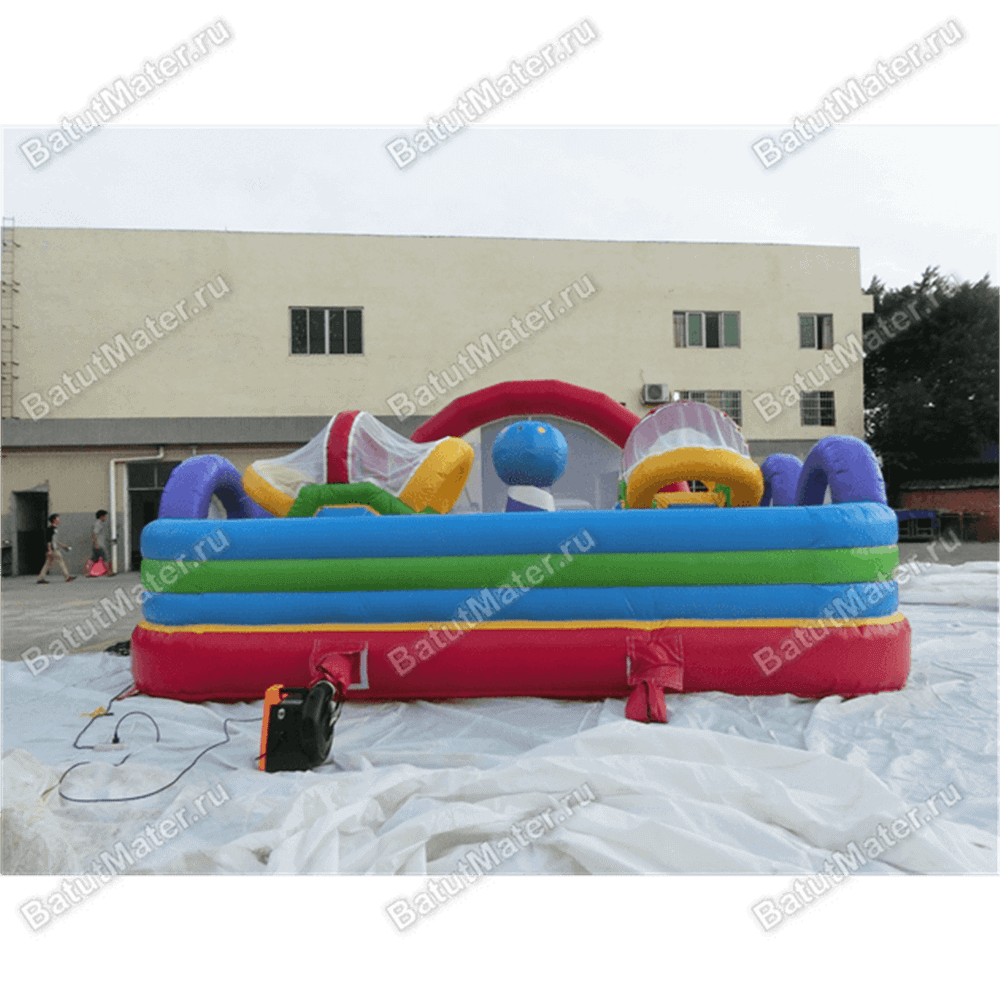 Коммерческий надувной батут "Цветной сон"