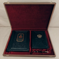 Подарочный набор "Великие полководцы" с ручкой