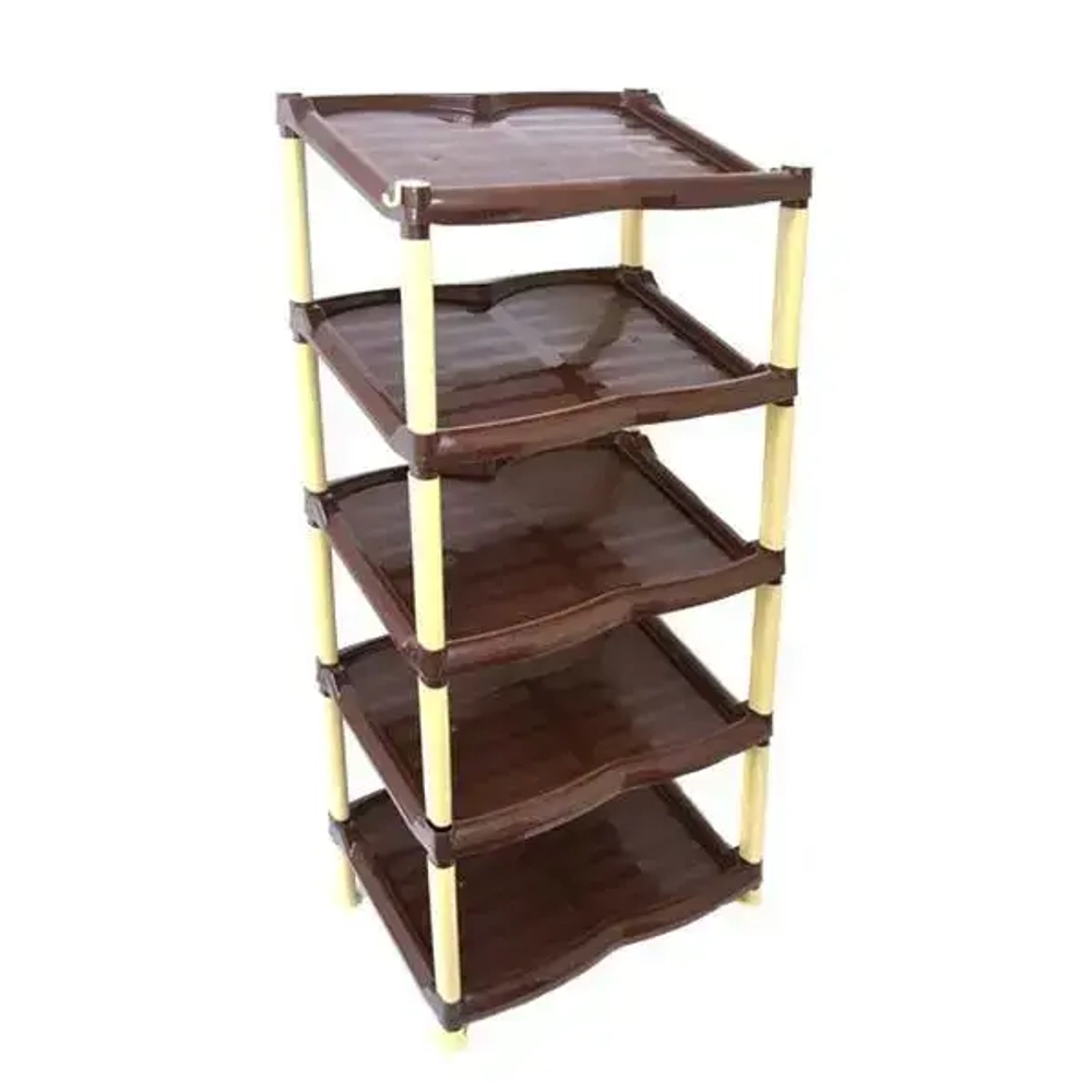 Этажерка для обуви МЕГА 5 полок кор-беж