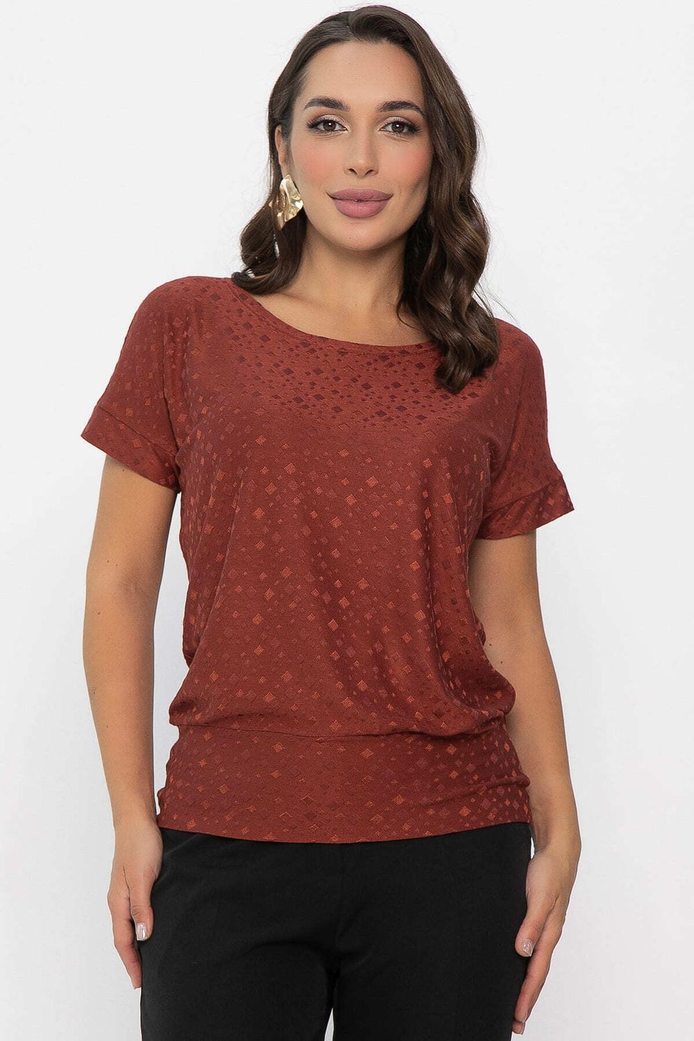 Блуза Нарния (терракот) Б14067-3М LT Collection