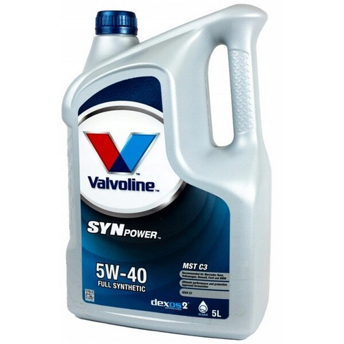 Масло моторное синтетическое  Valvoline  SynPower MST C3 5W-40 5л