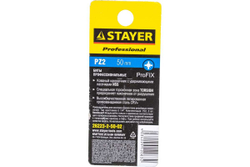 Биты (E 1/4"; PZ 2; 50 мм; 2 шт.) STAYER 26223-2-50-02