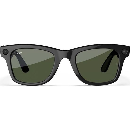 Очки Ray-Ban Wayfarer GEN 2 Shiny Black / Green G15 (L / Size 53) RW4012 601/7153