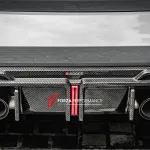 Карбоновый диффузор заднего бампера со стоп-сигналом для BMW M3 G80/G81 2020+ / M4 G82/G83 2021+ БМВ