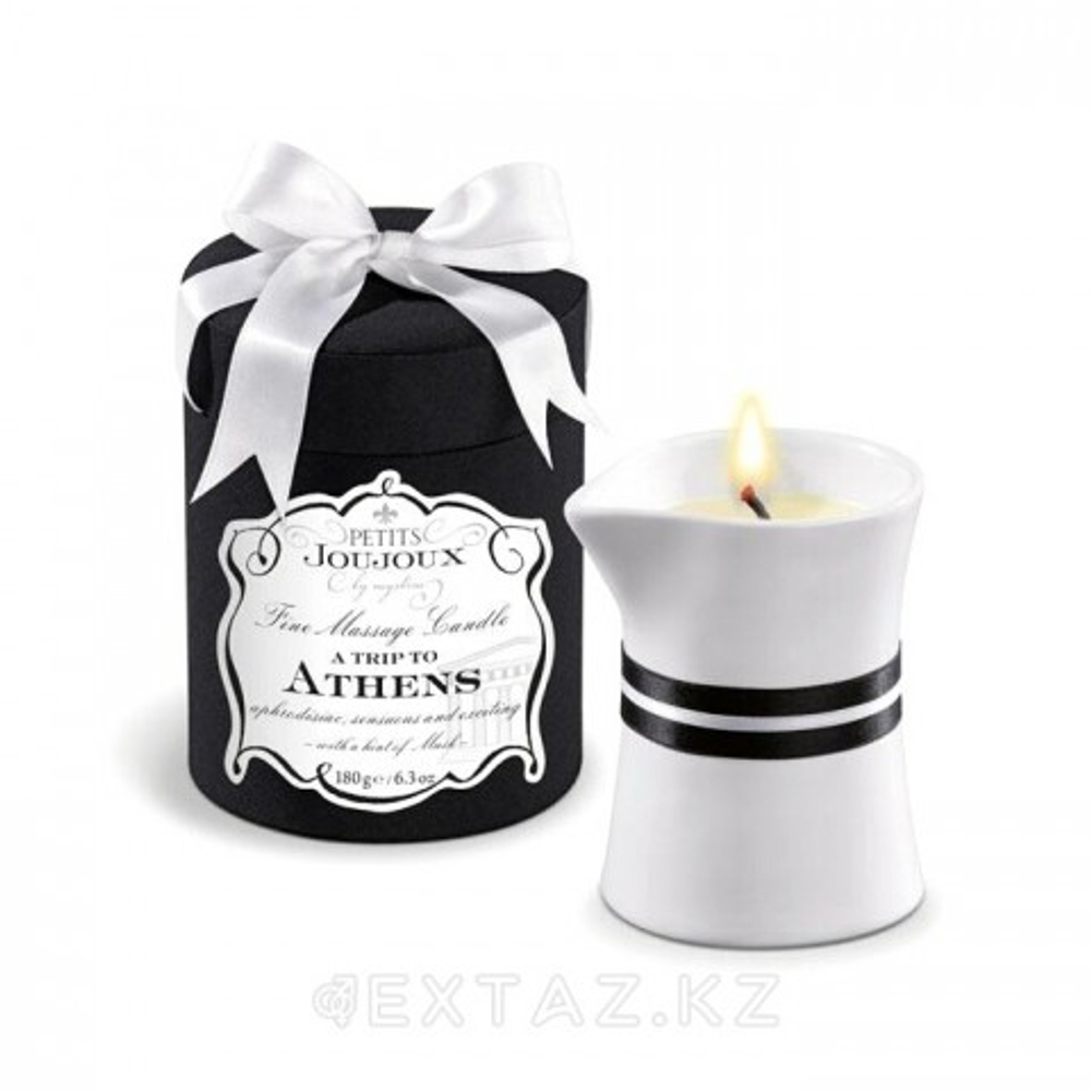 Массажная свеча Petits JouJoux Athens мускус и пачули 190 г