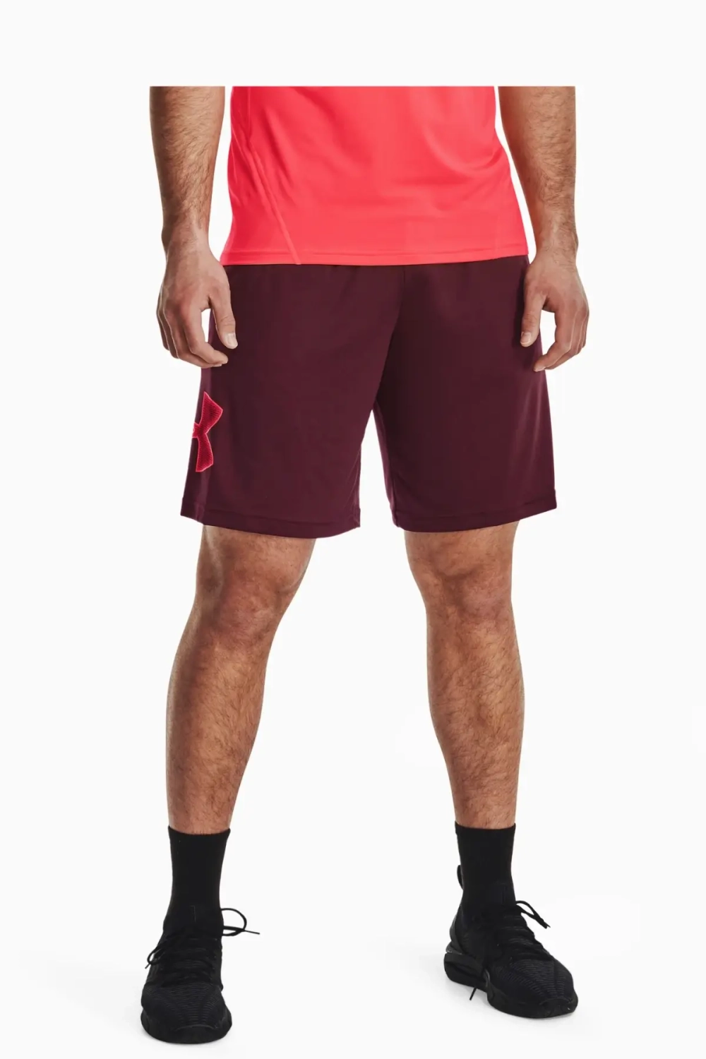 Шорты Under Armour Tech Graphic - бордовый