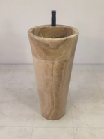 Раковина напольная из оникса Sunset ON-61352 (45*45*90)