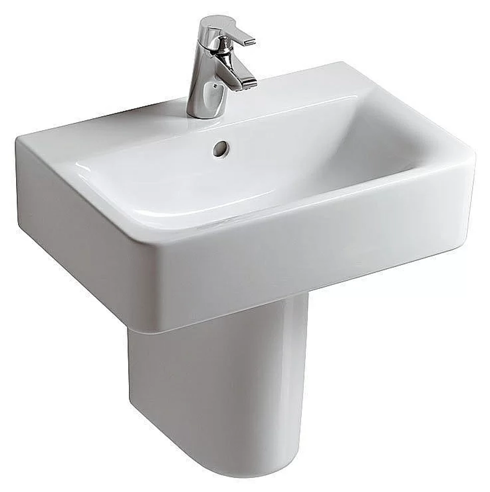 Раковина на полупьедестале Ideal Standard Connect 55 E788601 белая