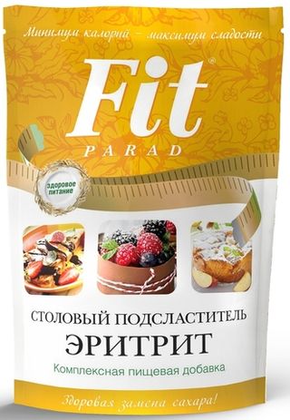 Сахарозаменитель эритрит Fit Parad, 400 г