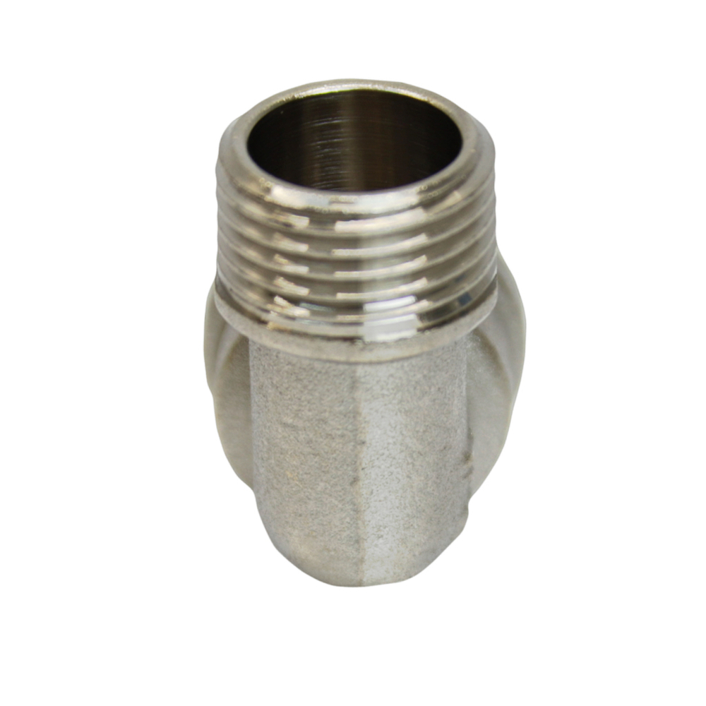 Уголок 1/2'' вн/нар  с ограничением никель