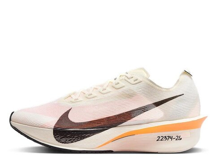Кроссовки для бега женские Nike ZoomX Vaporfly Next% 4 Proto Кремово-Оранжевые