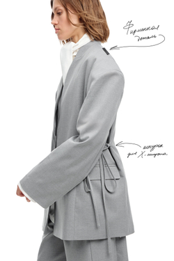 Жакет SAVAGE Light Gray