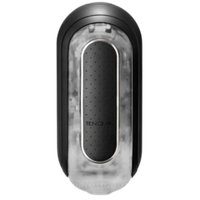 Продвинутый мастурбатор с вибрацией Flip Zero Black Electronic Vibration
