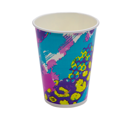 Стакан бумажный 1сл 300 (430) мл d=90 мм для холодного Animal Party 77900