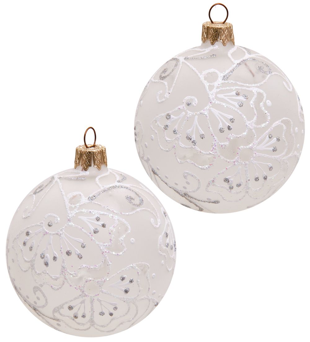 Элита НФШ-1284 Набор ел.украшений Шар 2шт «Надежда» 80 мм