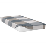 Простыня на резинке 200*90*25 SQUARE, 100% хлопок