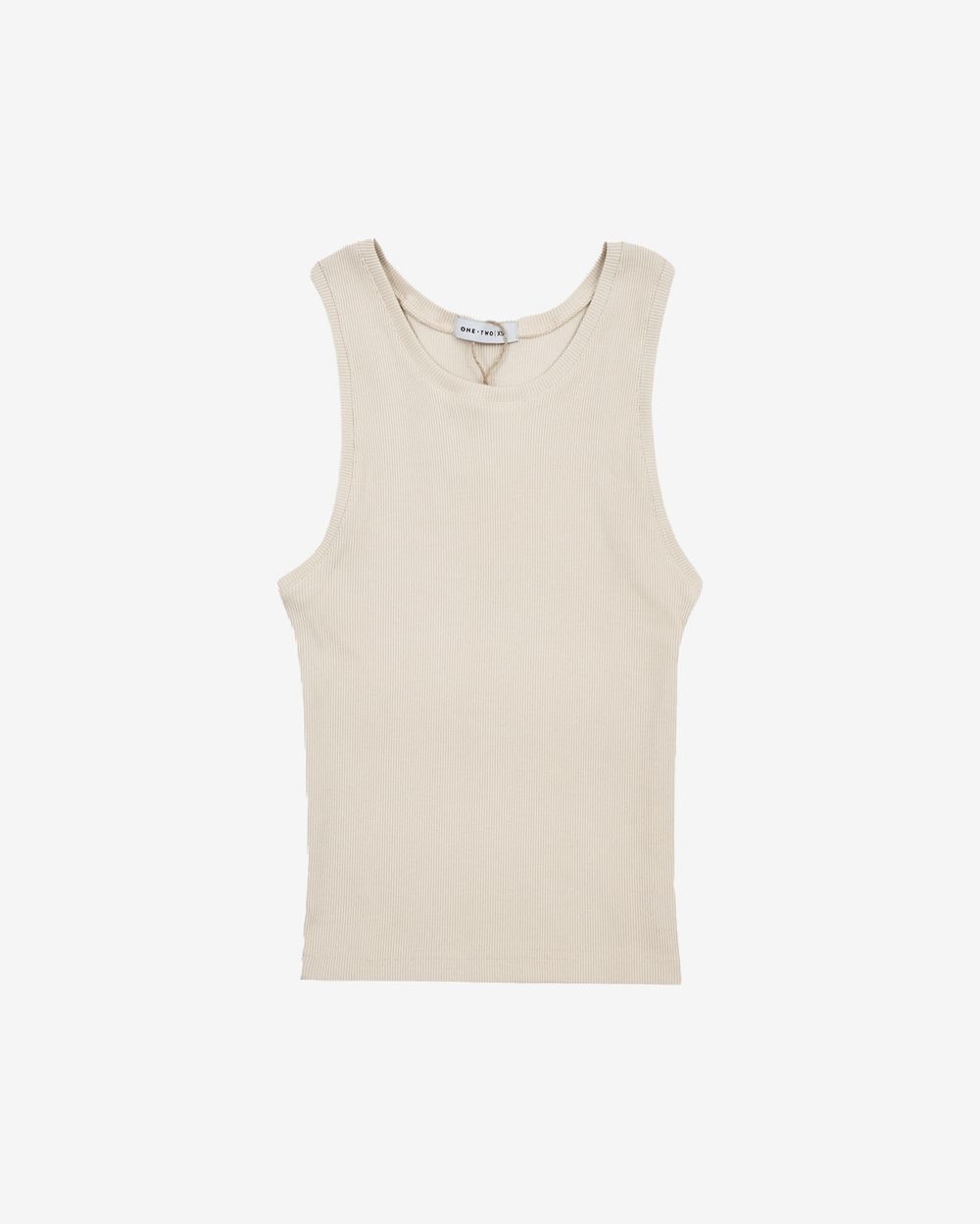 Майка One Two Tank Top Turtledove бежевая