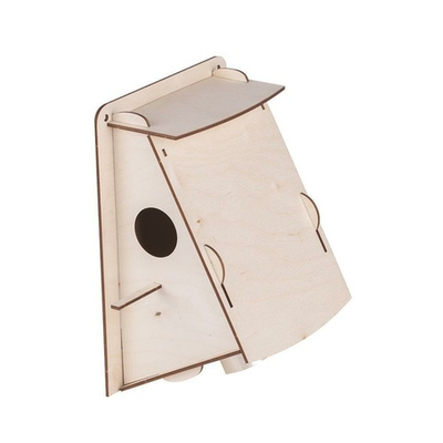 Конструктор из дерева. Скворечник "Лесной домик" (Lori)