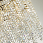 5028/9 MODERN ODL23 641 золотой/прозрачный металл/хрусталь Люстра E14 9*40W CHOKKA