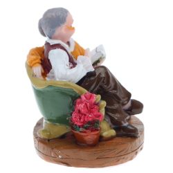 GAEM Фигурка декоративная "Бабушка с дедушкой", L8 W6 H7 см, 2в.