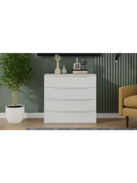 Комод для одежды Белый Жемчуг 90х45х84 см