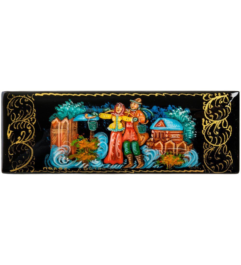 Народные промыслы ШК-85/28-B Шкатулка «Встреча»